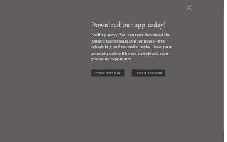 Annie's BarberShop website