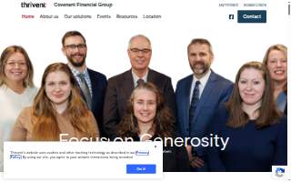 Covenant Financial Group - Thrivent website