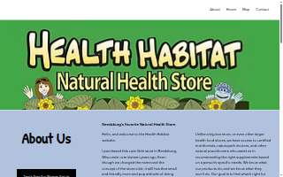 Health Habitat website