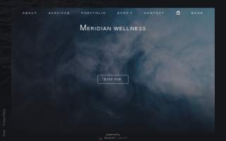 Meridian Wellness website