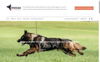 Psyched Canine website