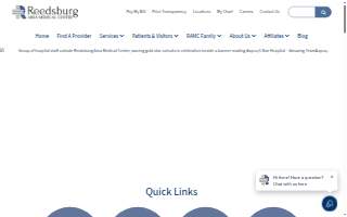 Reedsburg Area Medical Center website