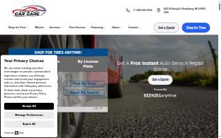 Reedsburg Car Care website
