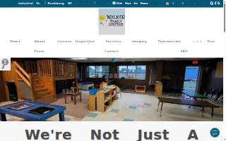 Walker Family Daycare website