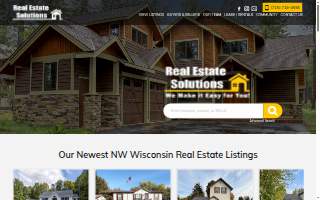 Real Estate Solutions website