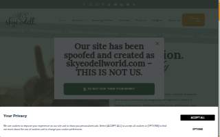 Skye ODell / SO Services, LLC Web & Graphic Design website