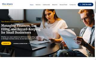 Two Rivers Accounting, LLC of Rice Lake website