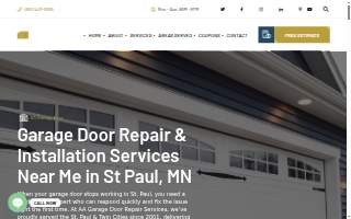 AA Garage Door LLC website