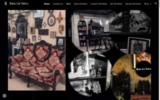 Black Cat Tattoo website