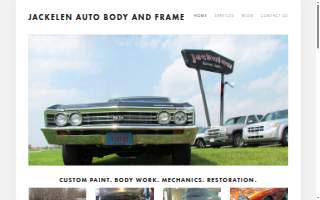 Jackelen Auto Body & Frame & Mechanical website
