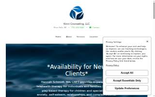 Kinni Counseling website