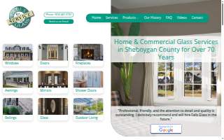 Falls Glass Service Inc website
