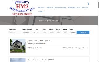 HM2 Property Management LLC website