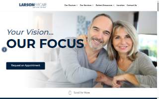 Larson Eye Care website