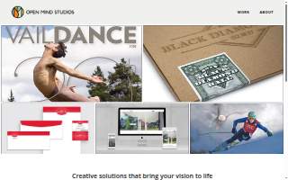 Open Mind Studios website
