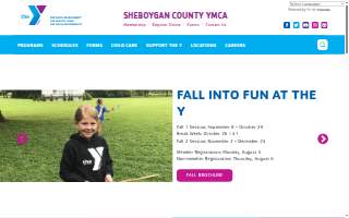 Sheboygan County YMCA website