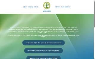 Vitale Wellness Center website