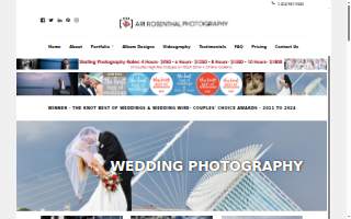 Ari Rosenthal Photography website