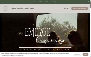 Emerge Counseling, LLC website
