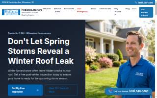 Holland Exteriors website