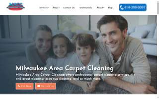 Milwaukee Area Carpet Cleaning of Shorewood website