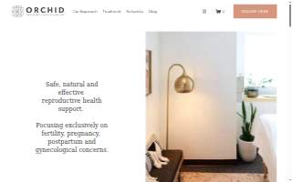 Orchid Chinese Medicine & Acupuncture website