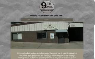 9th Ave Auto Body website