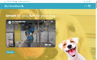 Bay View Bark website
