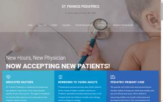 St. Francis Pediatrics of South Milwaukee website