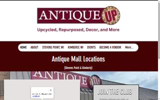 Antique Up website