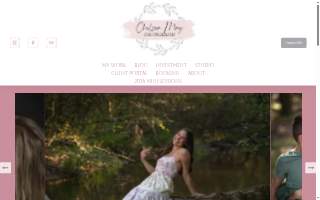 Chelsea May Photography website