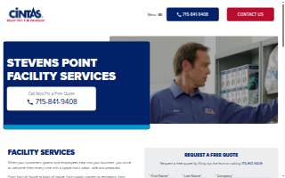 Cintas Facility Services of Stevens Point website