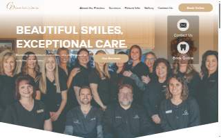 Crow Family Dental website