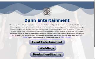 Dunn Entertainment & Production Services website