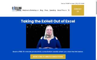 Exceling Your Business, LLC. website