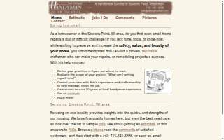 Handyman Bob LeGault website