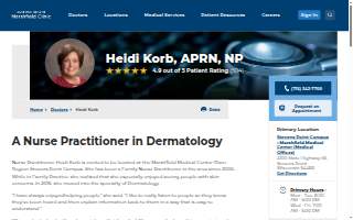 Heidi Korb website