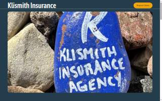 Klismith Insurance Agency website