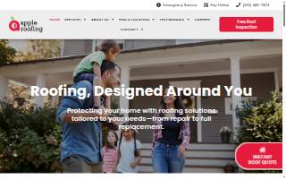 Roofing and Exterior Repairs website