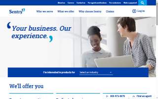 Sentry Insurance – Home Office website