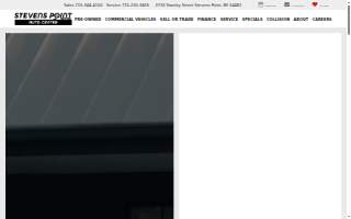 Stevens Point Auto Center website