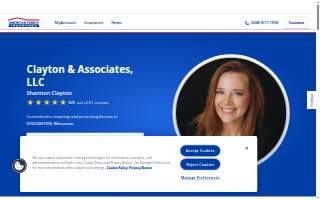 Clayton & Associates, LLC American Family Insurance website