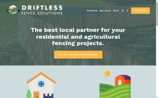 Driftless Fence Solutions website