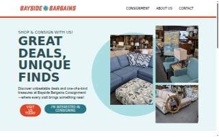 Bayside Bargains website