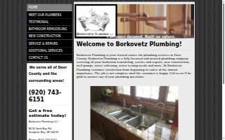 Borkovetz Plumbing LLC website