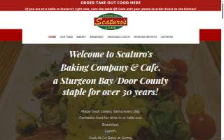 Scaturo's Baking Co & Cafe website