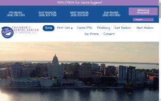 Children's Dental Center of Madison website