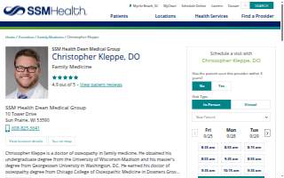 Christopher L. Kleppe, DO website