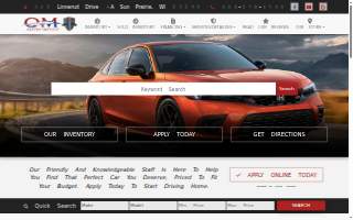 Oliver Motors website