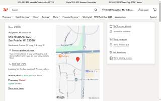 Walgreens Pharmacy website